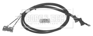 BORG & BECK bkb2317 -  Трос, стояночная тормозная система